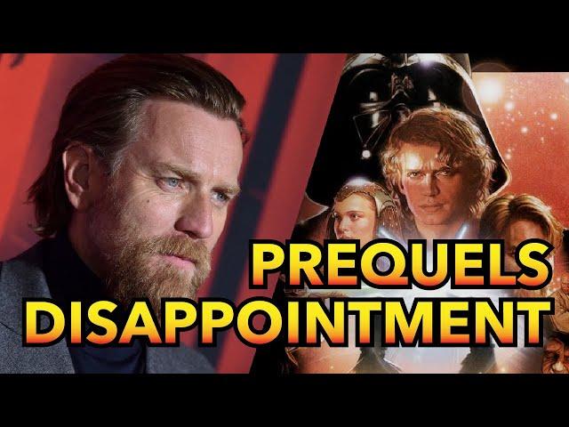 Ewan Mcgregor says Star Wars Prequels were Universally not liked