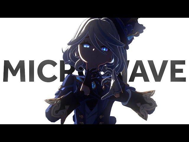 Furina and gang in a microwave...? (Animation)