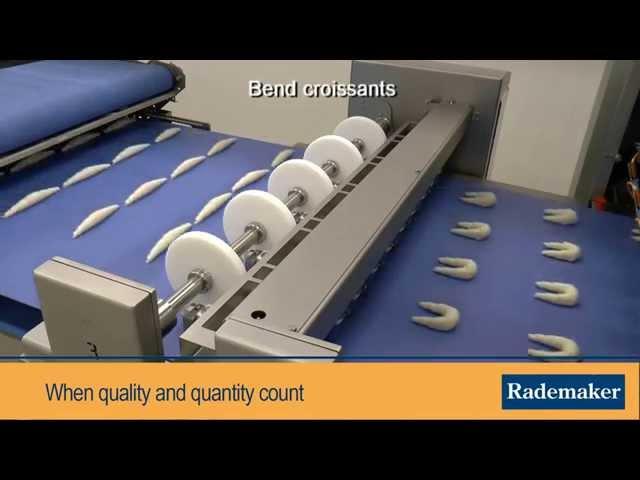 Rademaker industrial Croissant production line