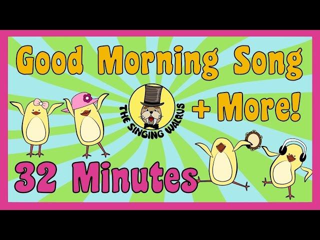 Good Morning Song, Transportation Song and More | Kids Song Compilation | The Singing Walrus