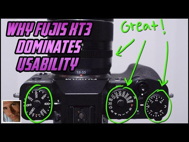 Why Fuji's XT3 DOMINATES Usability