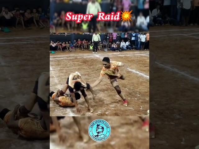  Star Raider  Super Raid  Mass Performance  Kabaddi Tournament Live KBD #shorts #kabaddi #jump