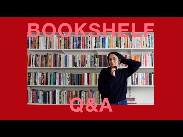 New Bookshelf  Q&A - cost, shelf organising & a shelf tour