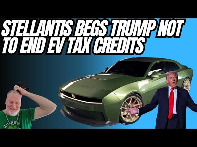 Stellantis And Other Car Companies Beg To Not End EV Tax Credits LOL