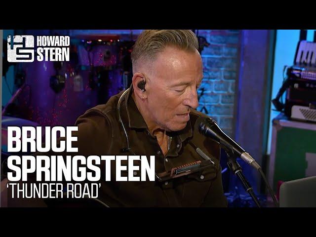 Bruce Springsteen “Thunder Road” Live on the Stern Show