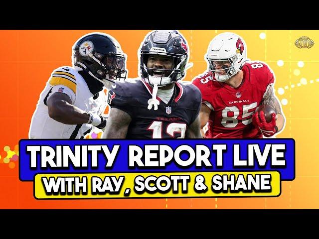 WR Utilization Breakdown LIVE: Maximize Fantasy Football Success with Trinity Score | #NFL