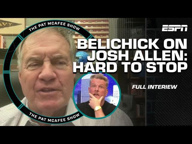 Bill Belichick has FAITH in Josh Allen ️ 'Let him take it INTO HIS OWN HANDS' | The Pat McAfee Show