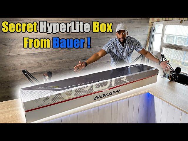 Secret exclusive HyperLite creator box sent from Bauer Hockey