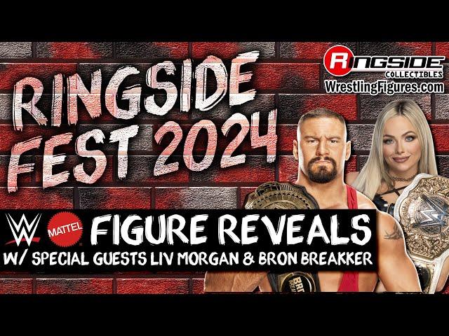 Ringside Fest 2024: ALL NEW Mattel WWE Figure Reveals w/ Bron Breakker and Liv Morgan!