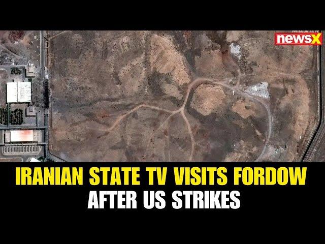 Iranian State TV Visits Fordow After US Strikes | 'Seems Like There Was No Strike'