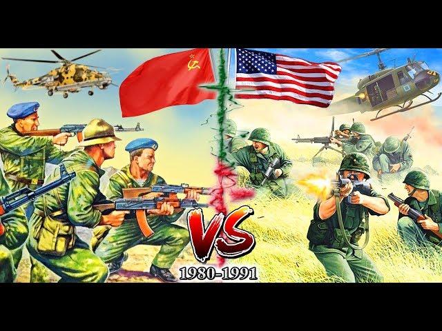 СССР vs США. ГОРЯЧАЯ ВОЙНА 1980-1991 ⭐ Армия СССР и US armed force