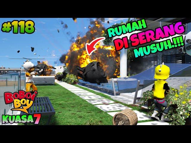 GTA 5 MOD RUMAH BOBOIBOY DI SERANG MUSUH