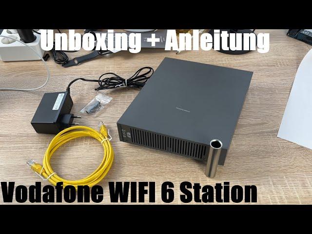 Vodafone WIFI 6 Station (Arris/Technicolor Kabelrouter / Kabelmodem) Unboxing und Anleitung