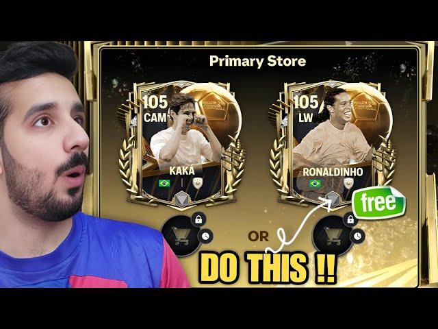 DO THIS ! FREE 105 OVR PLAYERS - UPCOMING ICONS & TOTW LEAKS - FC MOBILE 25
