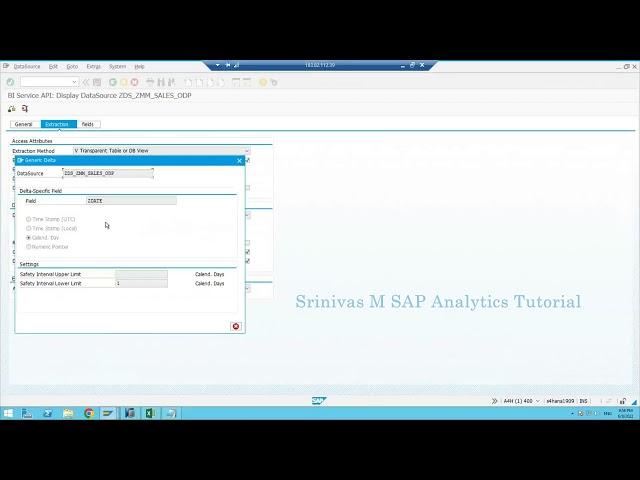 Generic Data Source and Generic Delta Pointer in SAP ECC ystem