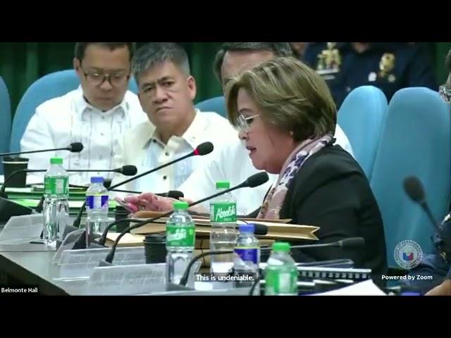 Former senator De Lima: "There is no doubt in my mind that former President Duterte...