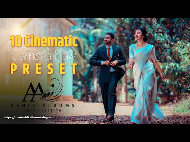 10 CINEMATIC Camera Raw Presets by Ashik Albums || Adobe Camera || Cinematic Preset || Moody Effect