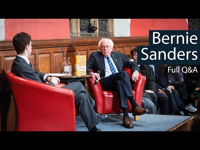 Bernie Sanders questioned by Oxford Students