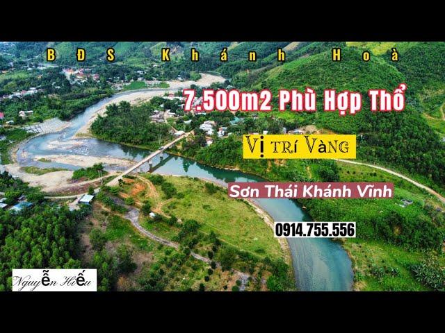 7500m2 Phù Hợp Thổ Cư , Bên Sông cực đẹp để làm nhà vườn cắm trại