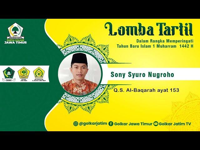 0557. Lomba Tartil Al-Quran (Q.S. Al-Baqarah ayat 153) oleh Sony Syuro Nugroho