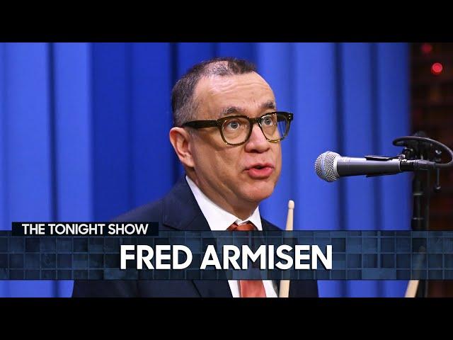 Fred Armisen Says Wednesday Is Biggest Thing He's Done, Performs Live Drum Solo (Extended)