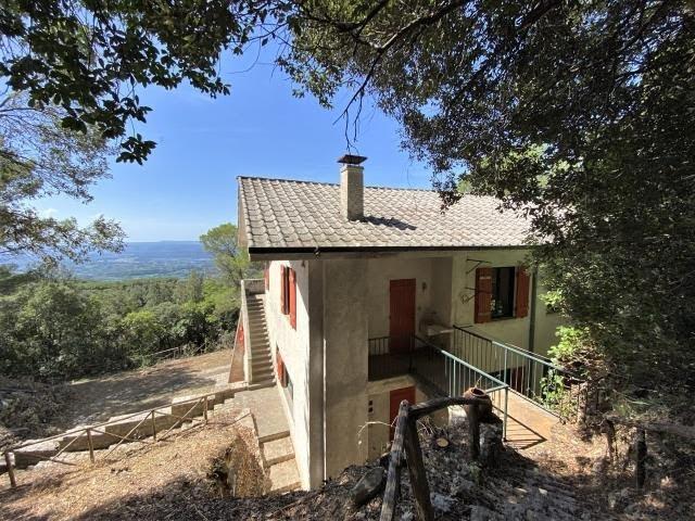 CP970 Poggio Catino: spacious villa on 6155 m2 of land with 2 apartments and great views to Rome!