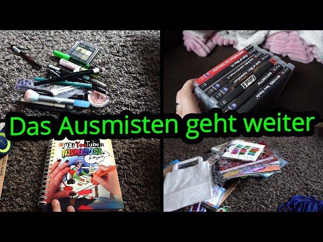 Tagelang ausmisten und aufräumen | es geht weiter | #kaufsucht bekämpfen  mit Minimalismus