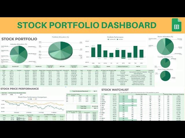 Ultimate Stock Portfolio Tracker: Manage Your Investments Like a Pro!