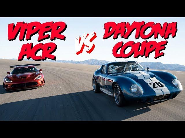 Driver Battle Episode 8: Dodge Viper ACR vs. Shelby Daytona Coupe (Coyote 5.0L Swap)