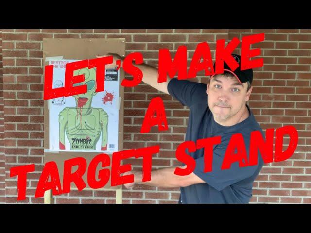 How I Make Target Stands