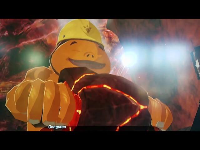 Goron eating a Rock Roast.