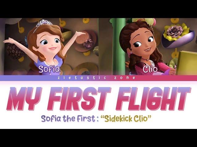 My First Flight - Color Coded Lyrics | Sofia the First "Sidekick Clio" | Zietastic Zone