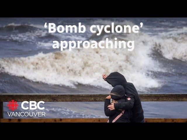 Parts of B.C.'s coast brace for hurricane force winds as 'bomb cyclone' approaches