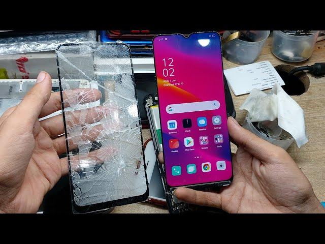 Oppo A5 2020 Cracked Screen Restoration | Front Glass Replacement