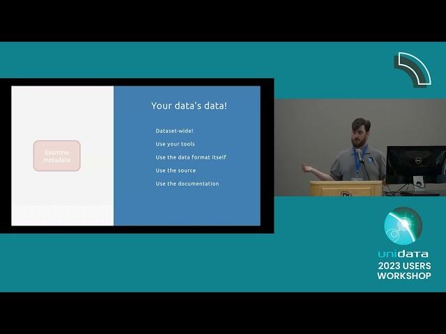 2023 Unidata Users Workshop: Exploratory Data Analysis, a Conceptual Overview