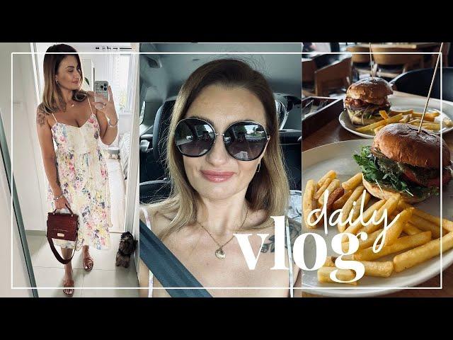 DAILY VLOG: MEGA UPAŁ // LETNIA SUKIENKANAJLEPSZE BURGERY |RozgadanaTv