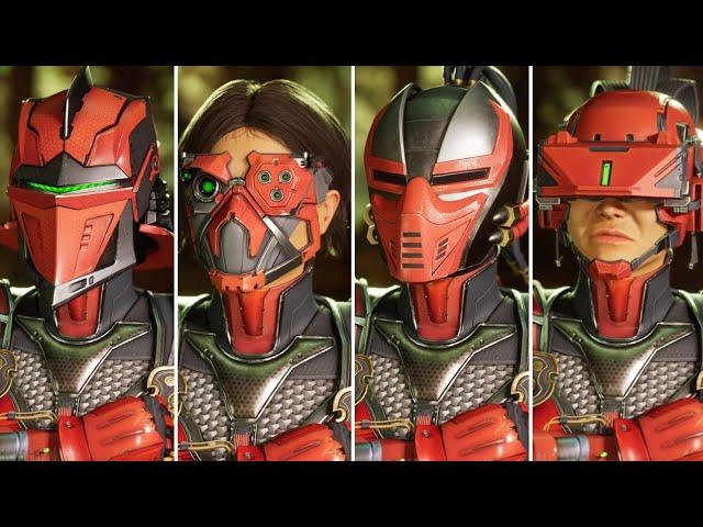 MK1 All Sektor Helmets & Skins | Mortal Kombat 1: Khaos Reigns DLC