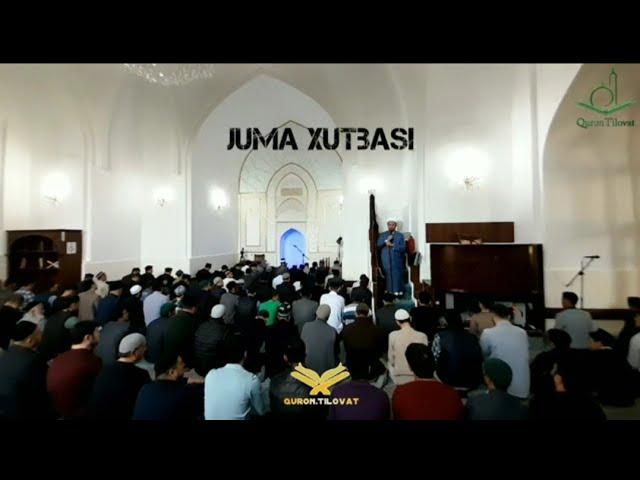 Juma xutbasi | Qamariddin Qori ( Juda go'zal beautiful recitation) Samarkand Namozgoh jome masjidi