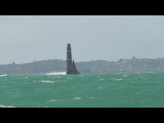 Cup Spy: Emirates Team NZ - Highlights - AC75 - Day 7 - April 22, 2024 - Auckland