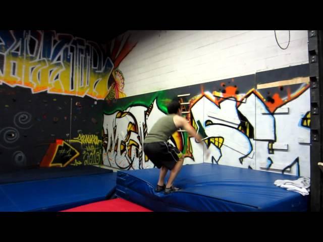 Patrick's Tricking class at Urban Evolution