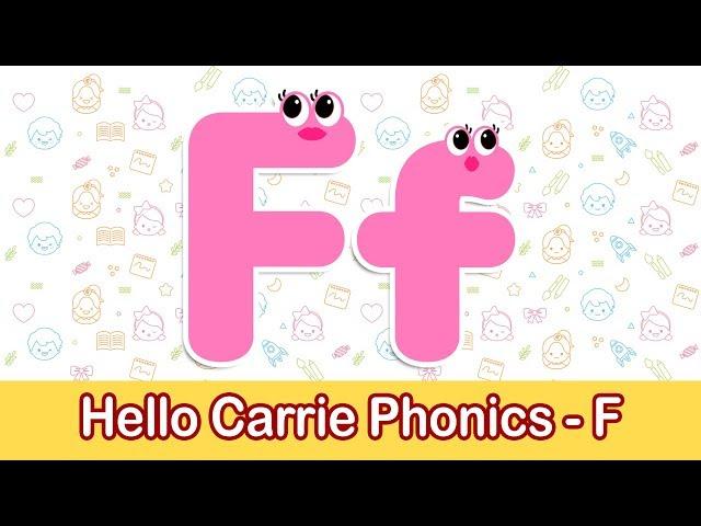 [Hello Carrie] Dana's Hello Carrie English Phonics Class_F