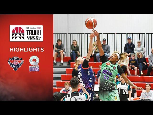 HIGHLIGHTS | Pouakai vs Queens | Tauihi Basketball | Round 5 | Sky Sport NZ