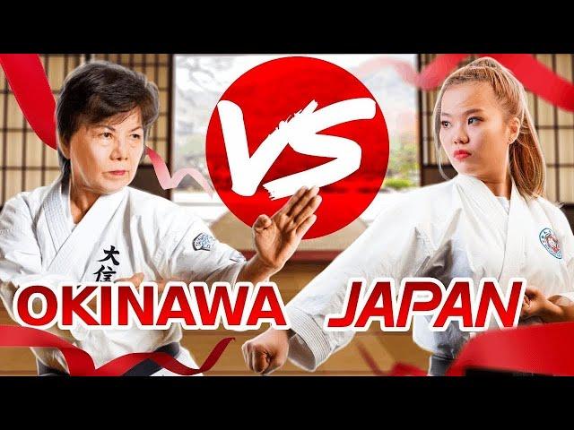 Karate in OKINAWA vs. JAPAN (10 Differences)