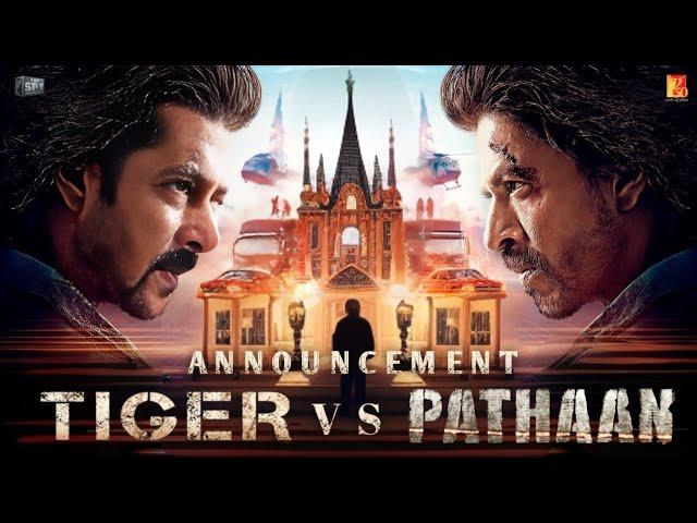 Tiger vs Pathan | Pathaan vs Tiger Official Update | Shah Rukh Khan vs Salman Khan