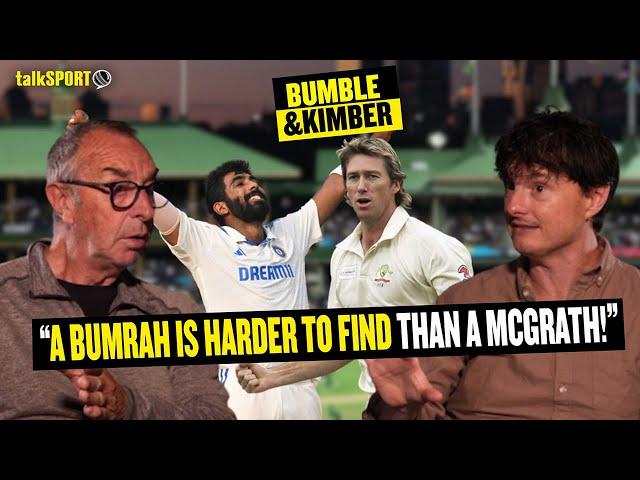 Jasprit Bumrah or Glenn McGrath - Cricket's Toughest Fast Bowler Debate! | Bumble & Kimber