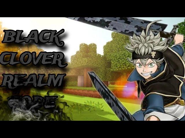 *NEW* BEST BLACK CLOVER REALM CODE FOR MINECRAFT BEDROCK EDITION!