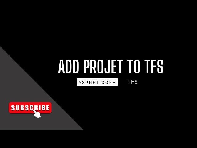 how to add project in team foundation server