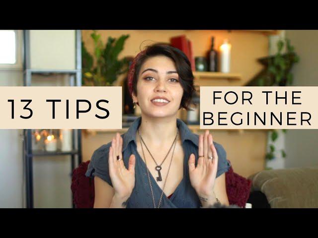 13 Tips for Beginner Witches || Witchcraft 101