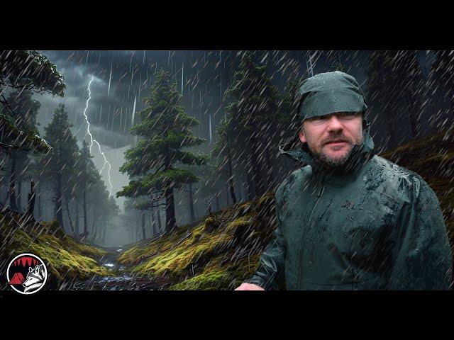 ️ Forced to Take Shelter as Severe Storms Hits - Hail, Rain, Lightning & Thunder - ASMR Adventure