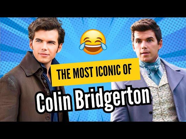 COLIN BRIDGERTON: His Greatest Moments in the Books